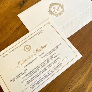 Convite Casamento Modelo 125P