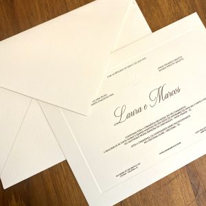 Convite Casamento Modelo 127